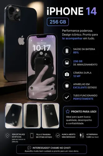 Vendo IPhone 14 em ótimo estado