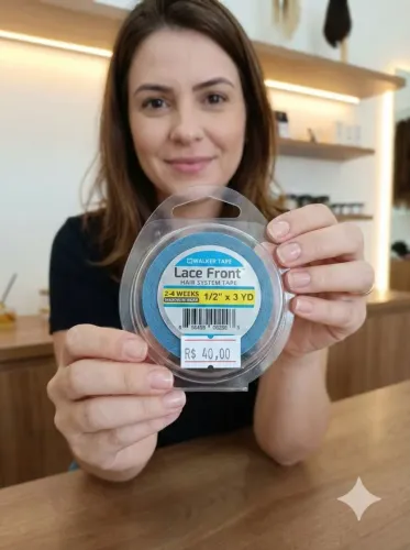 Fita adesiva azul