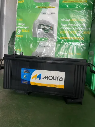 Bateria Moura 180AH SEMINOVA ( entrega GRÁTIS)