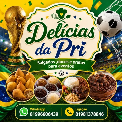 Kit doce e salgados e salgados congelados 