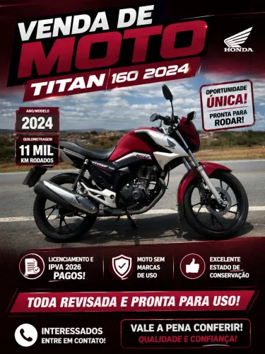 Moto extra Titan 160