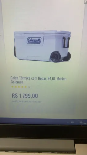 Cooler colermam novo na caixa