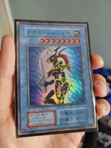 YUGIOH OCG SOLDADO DO LUSTRO NEGRO CAOS SOLDIER