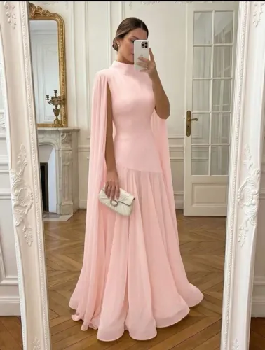 Vestido longo para casamento, batizado ou outro tipo de evento