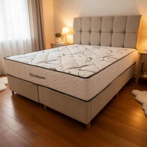 Cama box de luxo - 100% espuma | Queen e super king