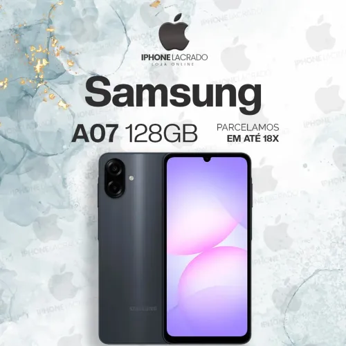Samsung A07 128gb novo lacrado