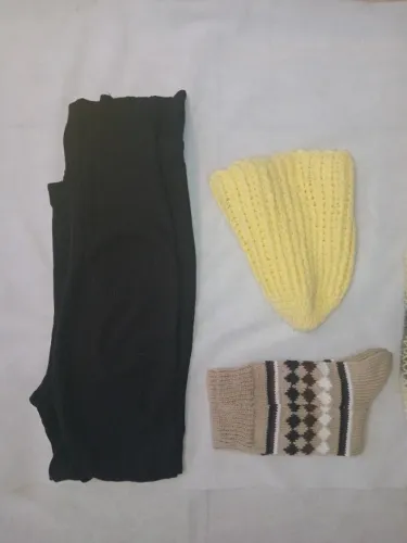 Lote lã 6 peças - inverno 