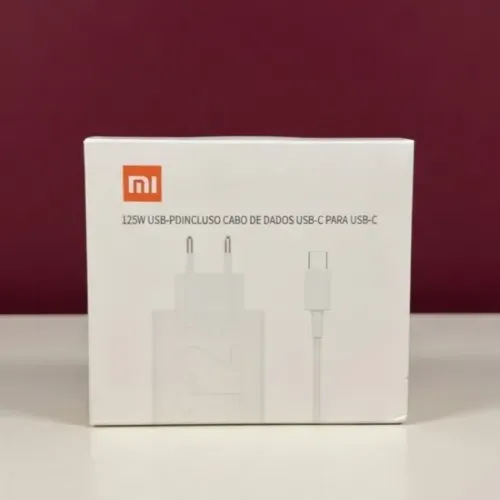 CARREGADOR XIAOMI TIPO C 125W