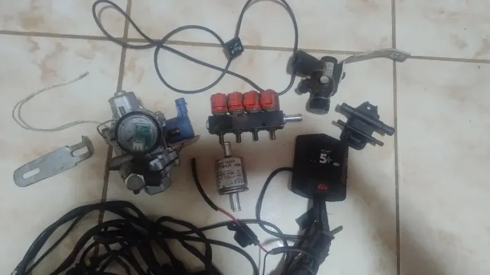 Kit gnv 5+ completo com todos os acessórios
