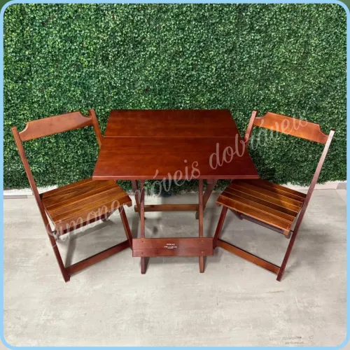 Conjunto bar e restaurante com 2 cadeiras
