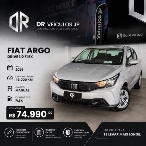Fiat Argo Drive 1.0 6V Flex 2025