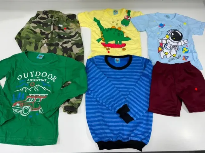Saldo Malhas LD Infantil Menino Venda no Kg