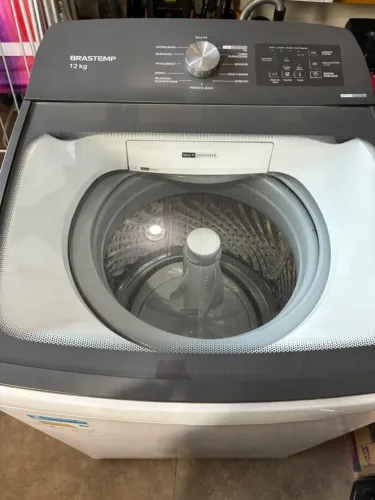 Máquina de Lavar Brastemp 12Kg Água Quente 220V