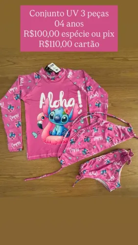 Biquíni infantil 