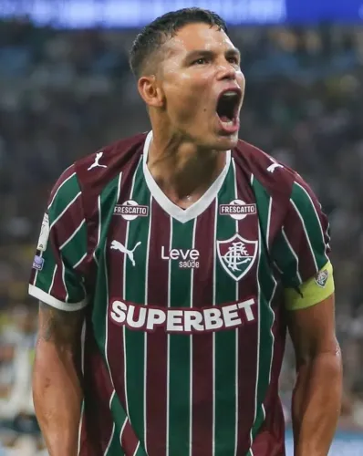 BRAÇADEIRA DE CAPITÃO AUTOGRAFADA DO FLUMINENSE PELO THIAGO SILVA