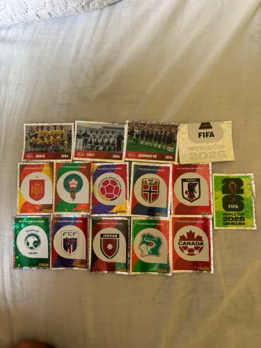 Figurinhas do Álbum da Copa 2026 10R$ unidade)
