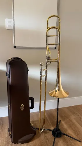 Trombone Yamaha Xeno YSL-882GOR ? estado impecável