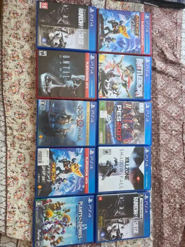 Jogos de Ps3, PS4 e PS5.