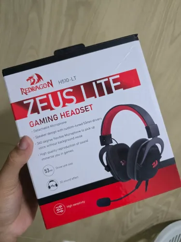 Headset Gamer, Redragon Zeus lite
