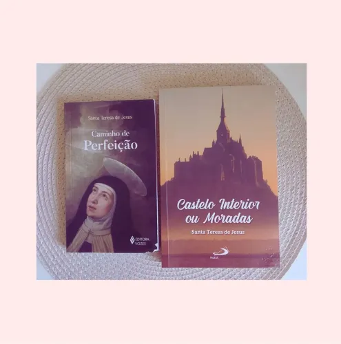 Kit livros Santa Teresa D'Ávila