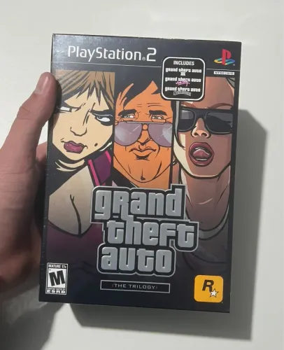 GTA trilogy ps2 lacrado