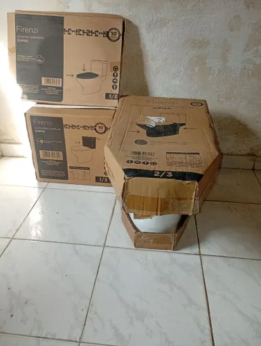 Vaso sanitário Firenze, completo, monobloco,cor branca