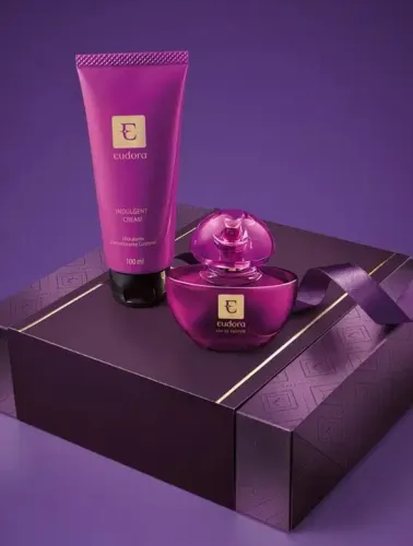 Kit Presente Roxo Miniatura