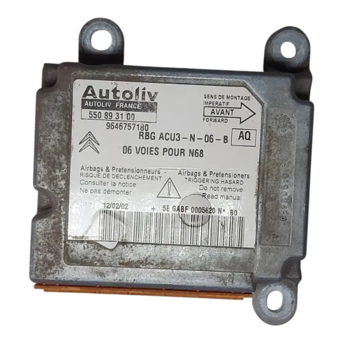 Módulo Impacto Citroen Xsara 1.6 2001 2002 2003 A 2012