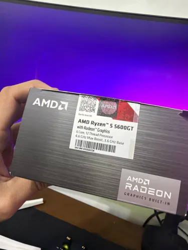 Ryzen 5 5600GT - com caixa e cooler nunca usado