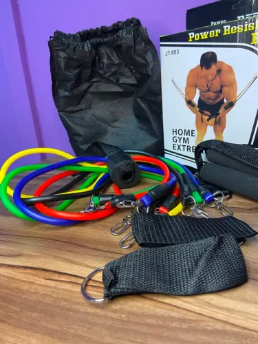 Kit de Elásticos Extensores para Exercícios - CRS-1157 JT-003 Caerus