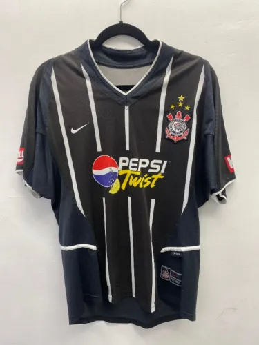 CAMISA ORIGINAL CORINTHIANS 2003 PRETA