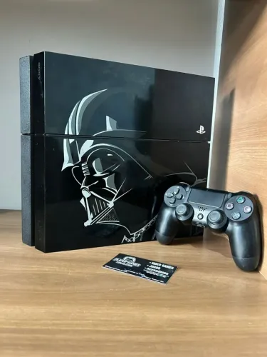 Playstation 4 Edição Star Wars Completo! (Aceito Cartão)