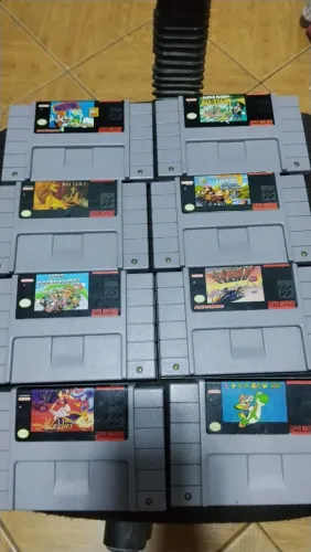 Jogos originais para super Nintendo