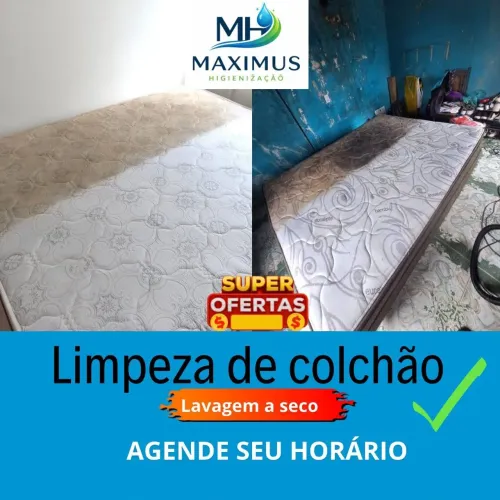 Limpeza e higienenizaçâo De colchão