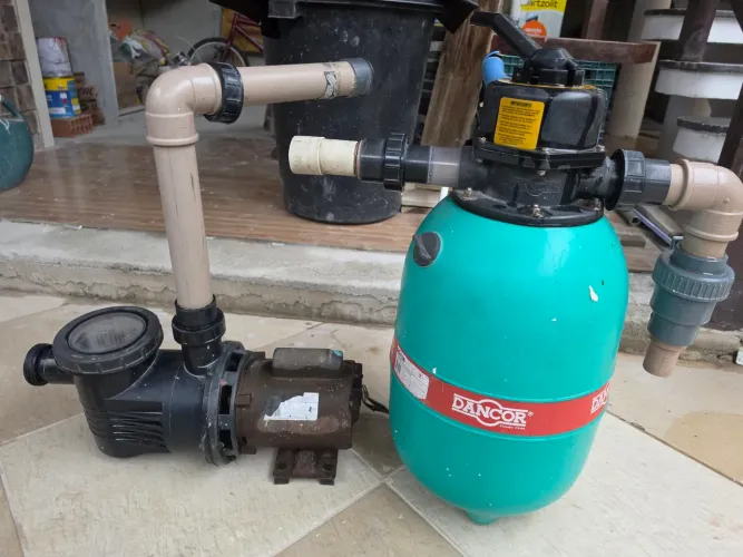 Filtro e Bomba de Piscina