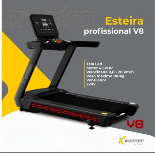 Esteira Konen V8 excelente estado