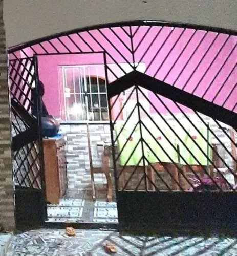 Portão e grade em metalon