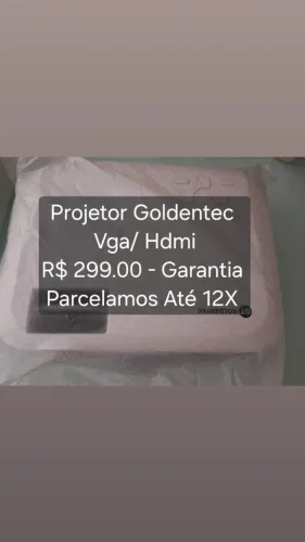 Projetor GT 2000 - Vga/Hdmi - Garantia.
