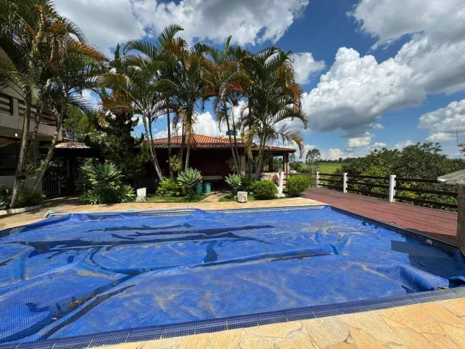Chácara com 5 dormitórios à venda, 3200 m² por R$ 1.200.000,00 - Parque Agrinco - Guararem