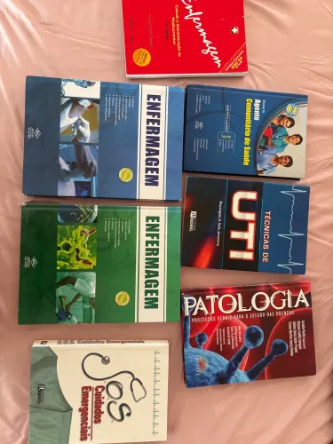 Livros de enfermagem 