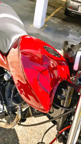 Sousa 150cc 2014 - Candy Red, Full LED, Partida NFC (Sem Chave) - Impecável!