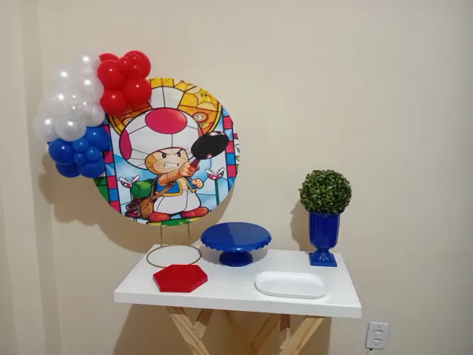 Acervo de mini festa na mesa