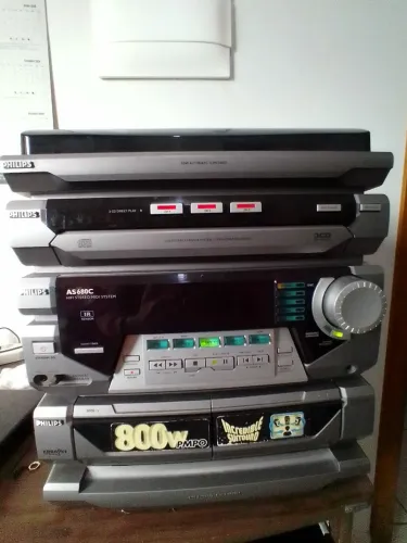 Mini sistem Philips AS680C (somente a central) 