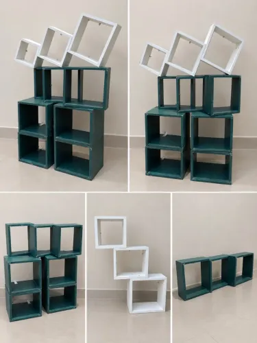 NICHOS DECORATIVOS VERDE