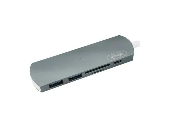 Adaptador Hub 2 Usb E Cartão Macbook Ultrabook Tipo C Kp-t95