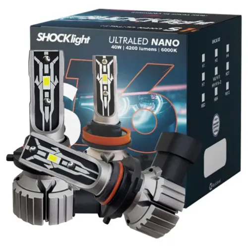 Lâmpada Farol LED S16 Nano - 40W HB3 - SLL-169005