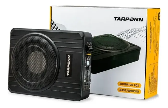 Caixa Amplificada Slim Subwoofer 120w Ts-1000 Tarponn