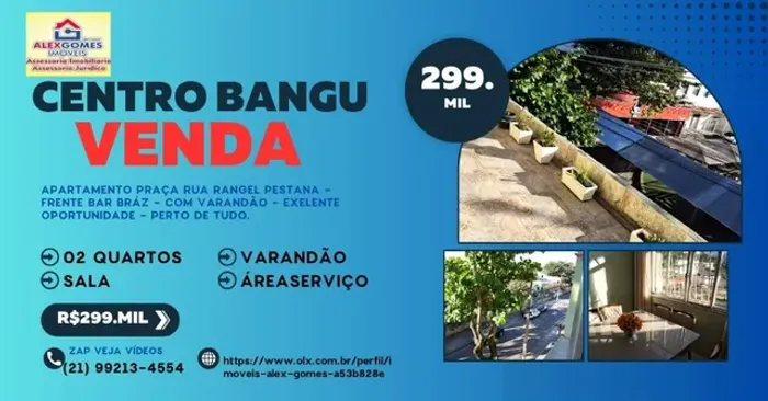 Bangu, Rj , Frente Shopping, Com Varandão, Frente Praça