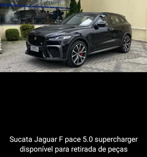 Sucata Jaguar fpace 5.0 para retirada de peças