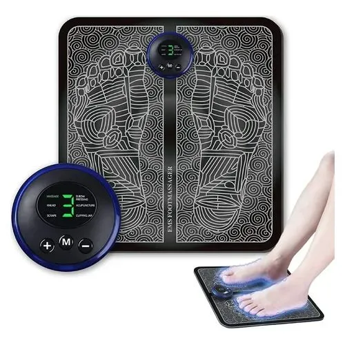 Tapete elétrico Massageador de Pés EMS - Relaxe e Alivie o Stress